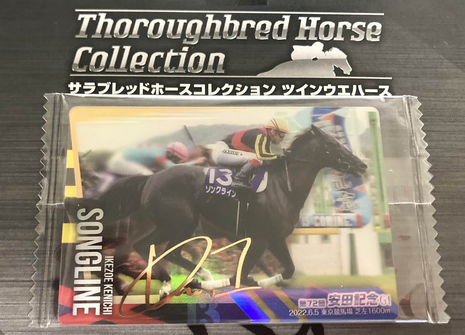 ガチもう出てくれ当たり券！サラブレッドホースコレクション
